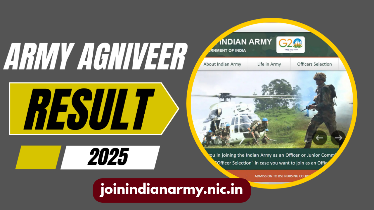 agniveer Results 2025